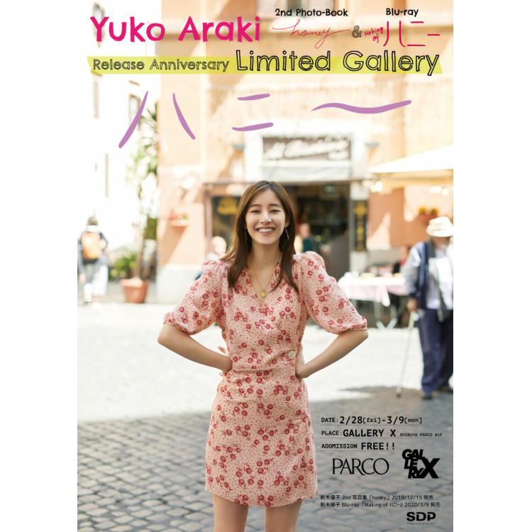 Yuko Araki Photo Book & Blu-ray Release Commemorative Limited Gallery "Honey"