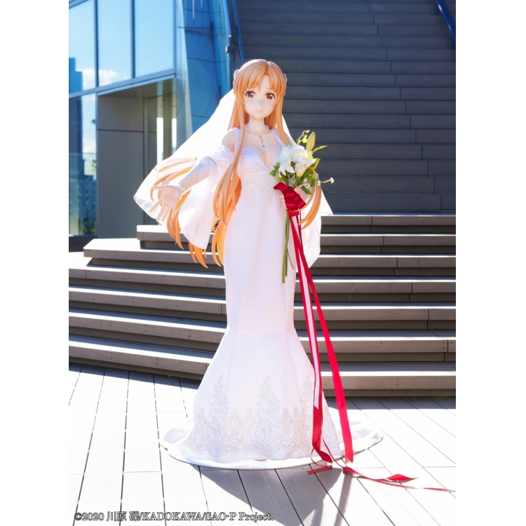 [Exhibition] Asna Wedding Ver. Life-size figure