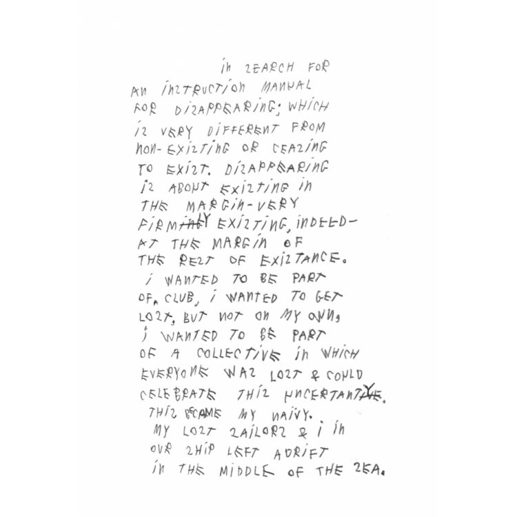 Coco Capitán Handwritten Statement