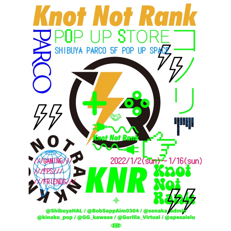 [Shibuya Parco] KNR POP UP STORE